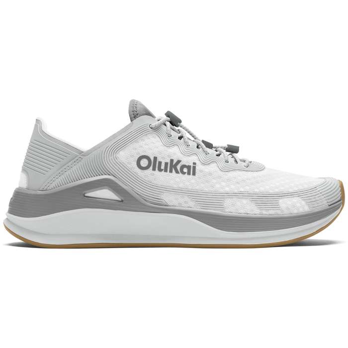 'Ahi::Bright White/Sterling