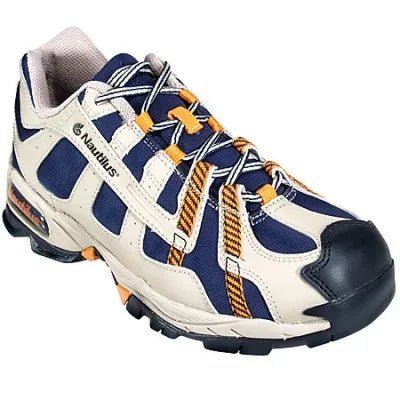 Athletic N1316 Safety Toe::Cream/Navy/Gold