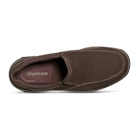 Battery Park Service Slip Resistant Soft Toe::Brown