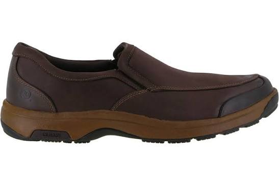 Battery Park Service Slip Resistant Soft Toe::Brown