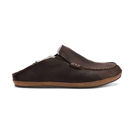 Moloa Slipper::Dark Wood/Dark Wood