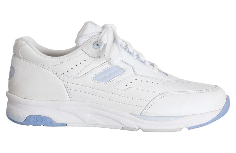 SAS Women's Tour Walking Shoes - White 7.5 Medium, Medicare Approved - View #10