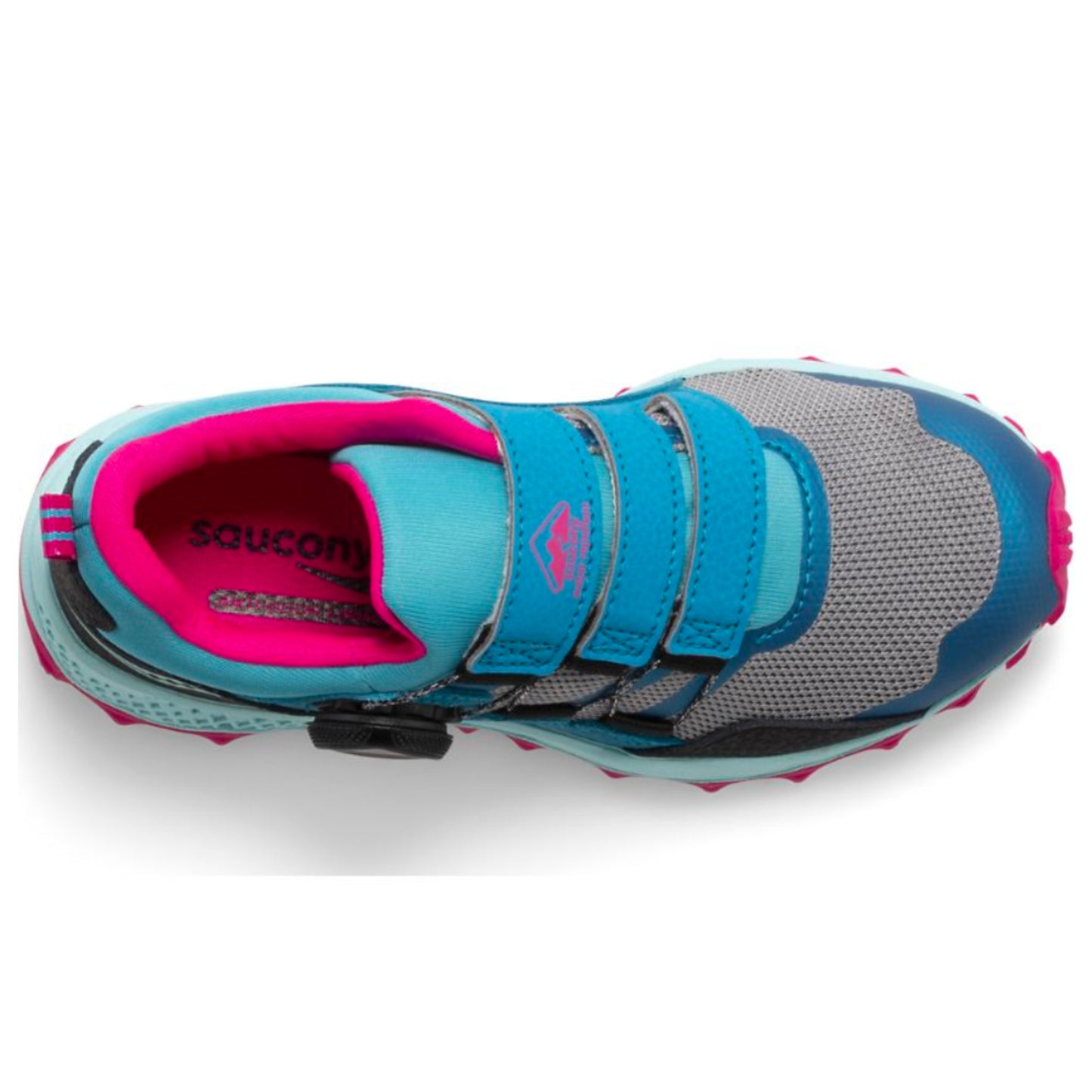 Peregrine 12 Shield BOA::Turquoise/Pink