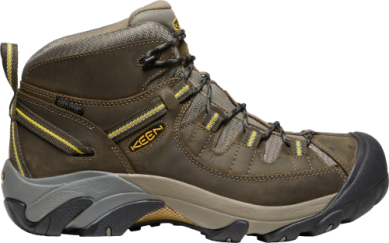Targhee II Mid Waterproof::Black Olive/Yellow