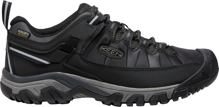 Keen Men's Targhee EXP Waterproof Black/Steel Grey – Pilcher's Shoes