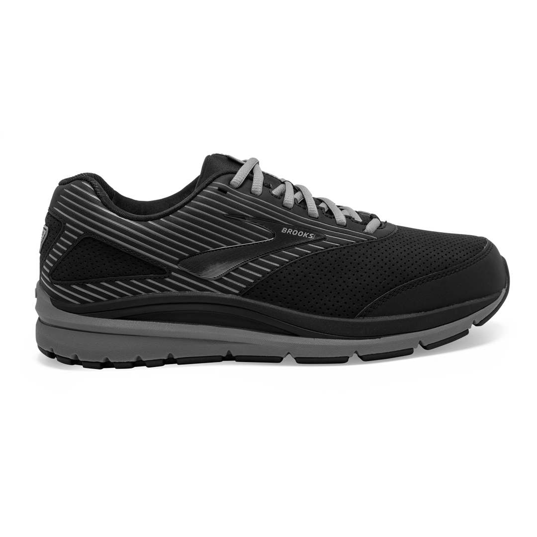 Brooks Men's Addiction Walker Suede Black/Primer/Black – Pilcher's - Main Image