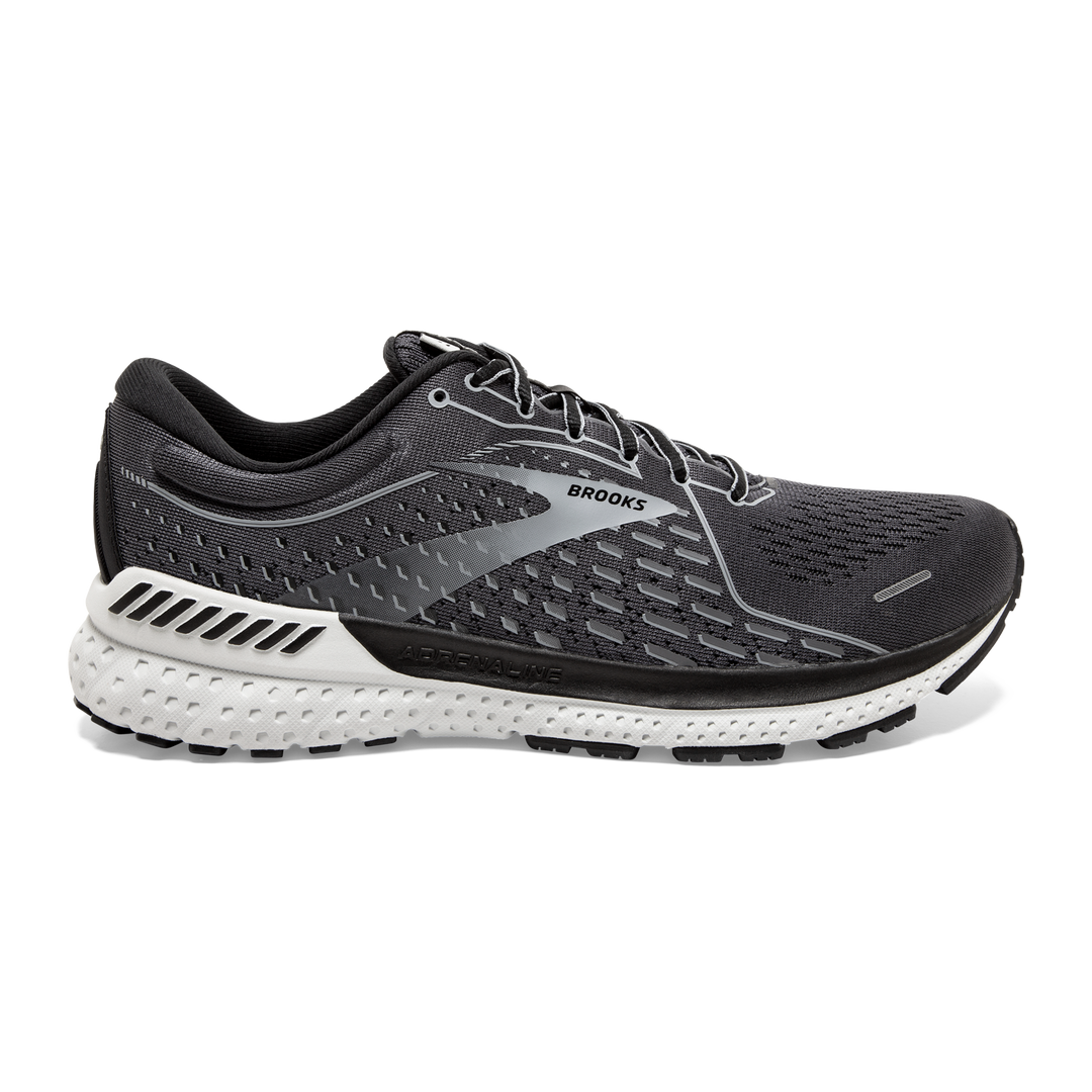 Brooks Men's Adrenaline GTS 21 Blackened Pearl/Black/Grey