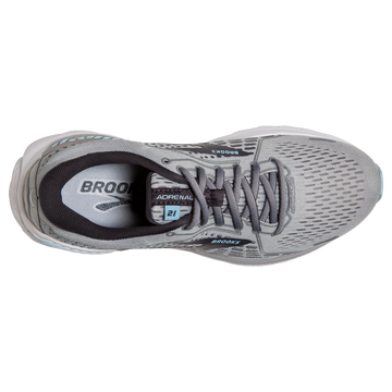 Brooks Women's Adrenaline GTS 21 Oyster/Alloy/Light Blue Brooks Women's Adrenaline GTS 21 Oyster/Alloy/Light Blue